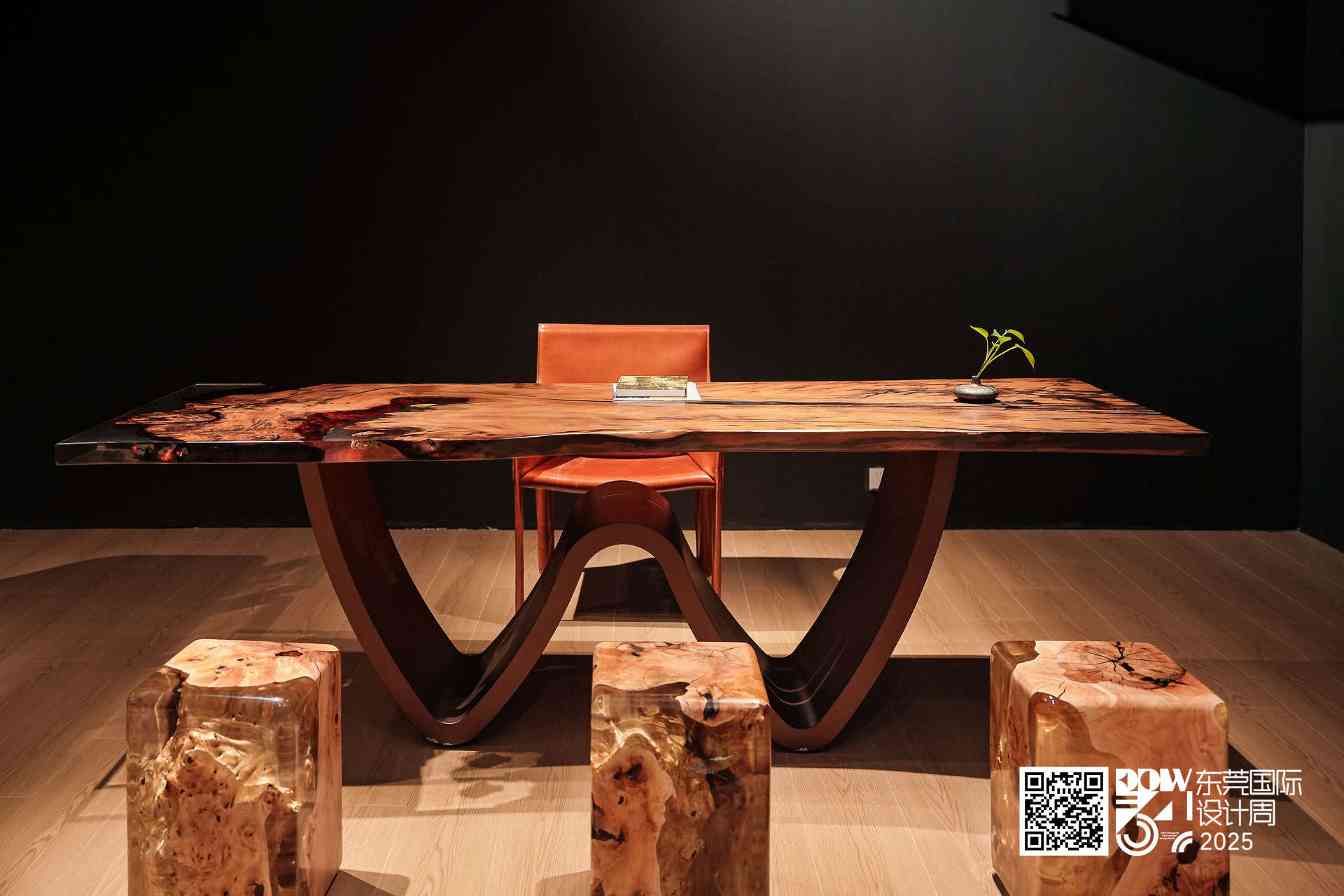 东莞国际设计周！各类风格齐“掀桌”！古沉木、古船木也被搬上台？(图13)