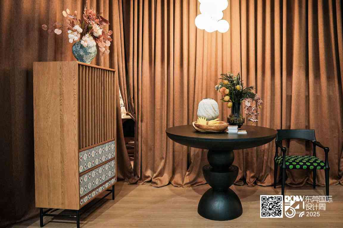 东莞国际设计周！各类风格齐“掀桌”！古沉木、古船木也被搬上台？(图17)