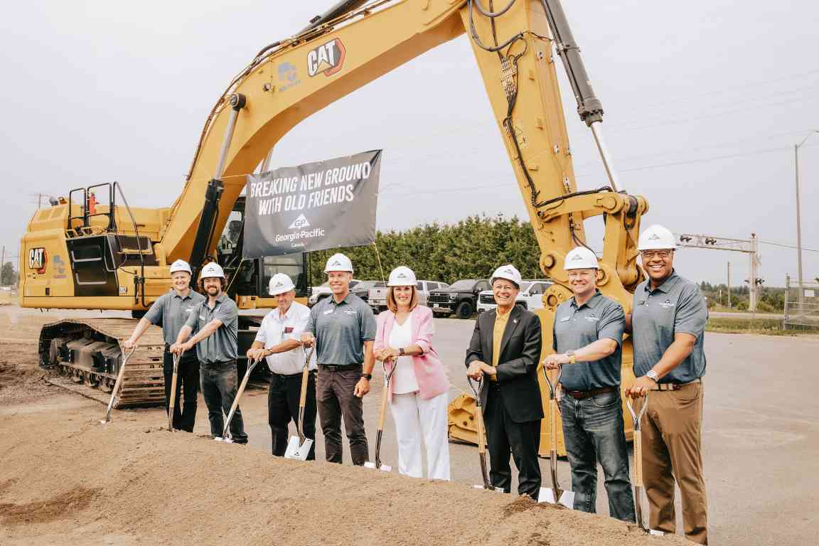 佐治亚 - 太平洋，OSB 工厂升级，原木处理系统，加拿大恩格尔哈特，结构板市场(图1)