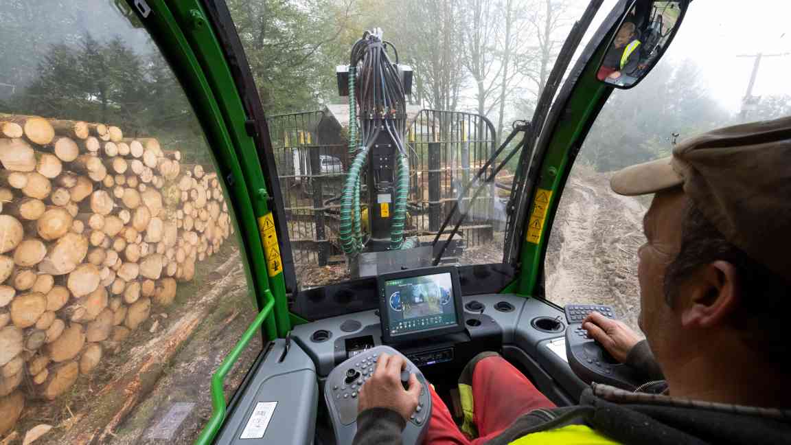 聚焦 C16 等级！威尔士用西加云杉改写木材产业与住房格局(图2)