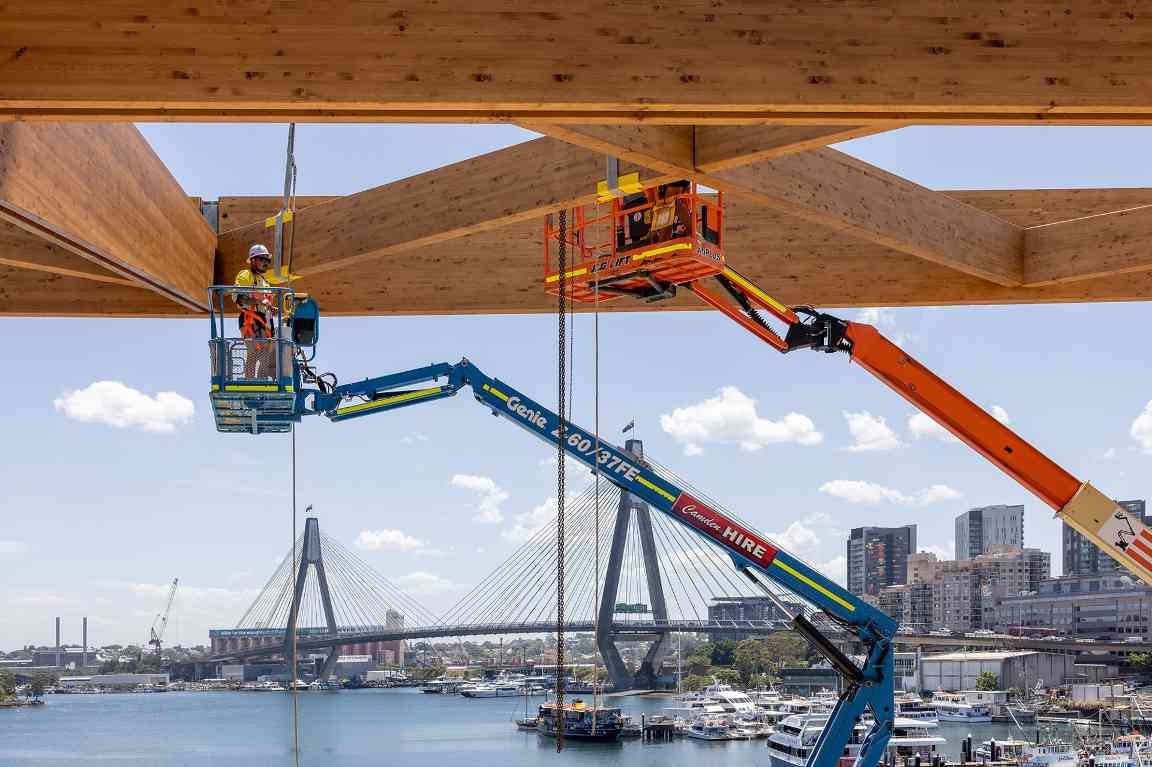 意大利制造+澳洲地标:探秘悉尼鱼市场世界级木结构屋顶工程(图3) 意大利制造+澳洲地标:探秘悉尼鱼市场世界级木结构屋顶工程(图3)