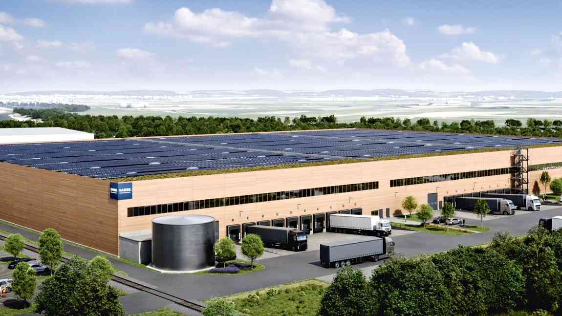 3100 万欧元打造可持续标杆!欧洲最大全木物流中心于德国施特劳宾奠基(图2) 3100 万欧元打造可持续标杆!欧洲最大全木物流中心于德国施特劳宾奠基(图2)