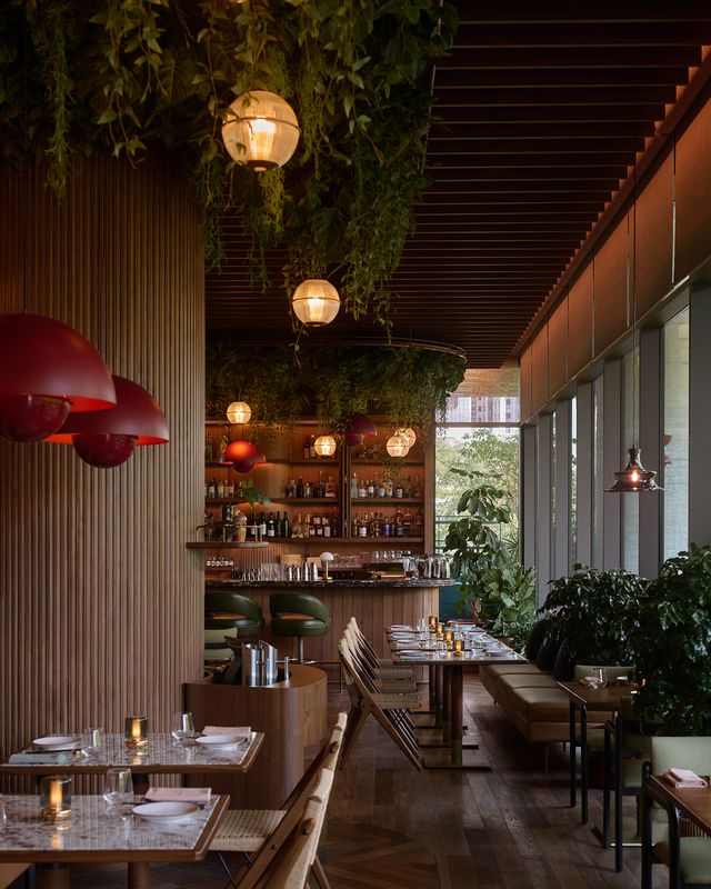 新加坡Kaya餐厅用美国硬木书写温暖设计哲学(图3) 新加坡Kaya餐厅用美国硬木书写温暖设计哲学(图3)