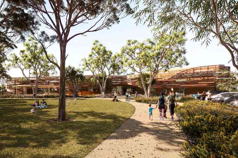 澳洲最大木梁就位！阿德莱德水上中心用324立方米木材造屋顶(图5)