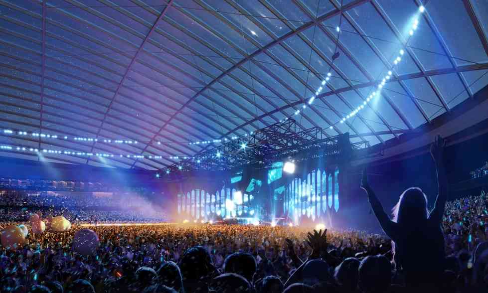 世界最大木顶体育场计划陷僵局，塔斯马尼亚工党坚持推进遭警告(图1)