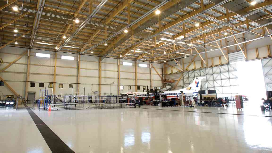 南半球最大木结构机库落成:新西兰航空4号机库树立抗震建筑新标杆(图2) 南半球最大木结构机库落成:新西兰航空4号机库树立抗震建筑新标杆(图2)