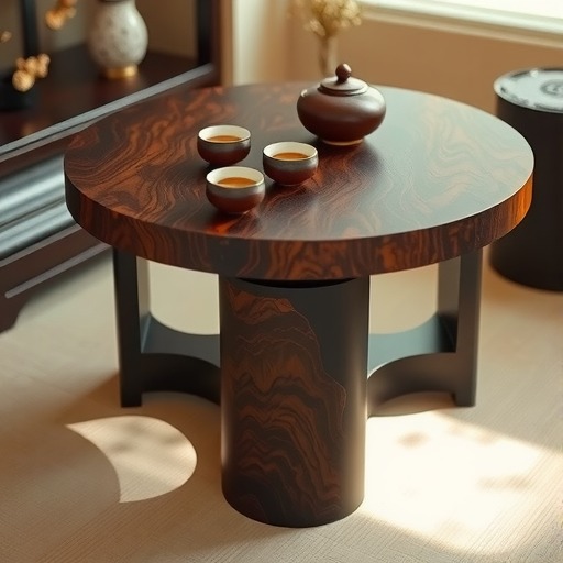 揭秘“黑檀”平替优选：风车木为何成大板茶桌高端材质新宠？(图2)