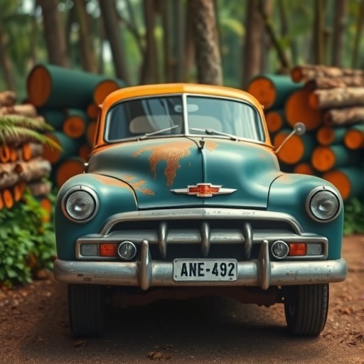 巴西奇车轶事:1952年雪佛兰靠木柴驱动驰骋半世纪(图2) 巴西奇车轶事:1952年雪佛兰靠木柴驱动驰骋半世纪(图2)