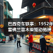 巴西奇车轶事：1952年雪佛兰靠木柴驱动驰骋半世纪（图3）