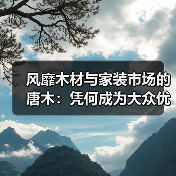 风靡木材与家装市场的唐木：凭何成为大众优选材种？（图1）