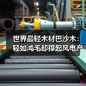 世界最轻木材巴沙木：轻如鸿毛却撑起风电产业半边天（图1）