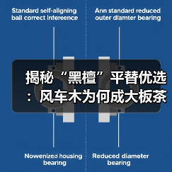 揭秘“黑檀”平替优选：风车木为何成大板茶桌高端材质新宠？（图2）