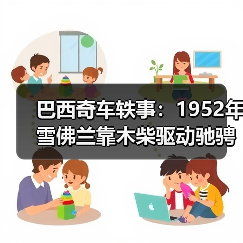 巴西奇车轶事：1952年雪佛兰靠木柴驱动驰骋半世纪（图3）