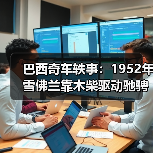 巴西奇车轶事：1952年雪佛兰靠木柴驱动驰骋半世纪（图1）