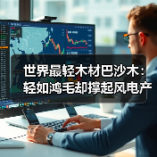 世界最轻木材巴沙木:轻如鸿毛却撑起风电产业半边天(图3) 世界最轻木材巴沙木:轻如鸿毛却撑起风电产业半边天(图3)