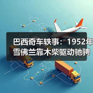 巴西奇车轶事：1952年雪佛兰靠木柴驱动驰骋半世纪（图4）