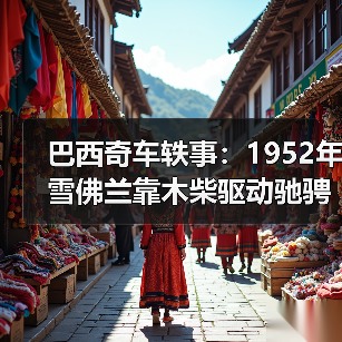 巴西奇车轶事：1952年雪佛兰靠木柴驱动驰骋半世纪（图2）