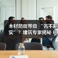 木材防腐等级 “名不副实”？建筑专家揭秘 H3 失效背后的设计危机（图1）