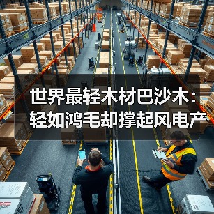 世界最轻木材巴沙木：轻如鸿毛却撑起风电产业半边天（图1）