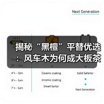 揭秘“黑檀”平替优选：风车木为何成大板茶桌高端材质新宠？（图1）