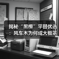 揭秘“黑檀”平替优选：风车木为何成大板茶桌高端材质新宠？（图3）