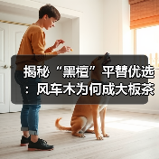揭秘“黑檀”平替优选：风车木为何成大板茶桌高端材质新宠？（图3）