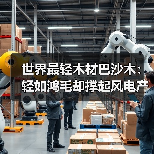 世界最轻木材巴沙木：轻如鸿毛却撑起风电产业半边天（图2）