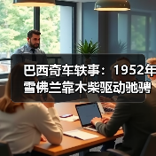 巴西奇车轶事：1952年雪佛兰靠木柴驱动驰骋半世纪（图1）
