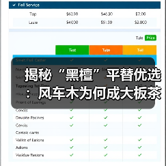 揭秘“黑檀”平替优选：风车木为何成大板茶桌高端材质新宠？（图2）