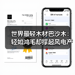 世界最轻木材巴沙木：轻如鸿毛却撑起风电产业半边天（图4）
