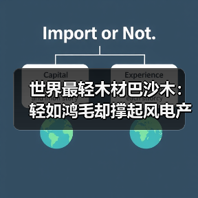 世界最轻木材巴沙木：轻如鸿毛却撑起风电产业半边天（图2）