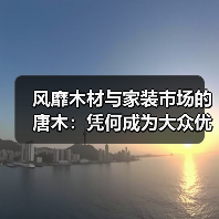 风靡木材与家装市场的唐木：凭何成为大众优选材种？（图3）