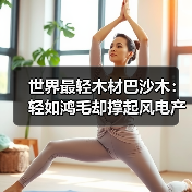 世界最轻木材巴沙木：轻如鸿毛却撑起风电产业半边天（图4）