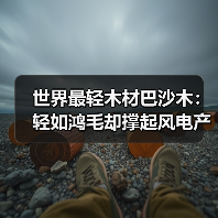 世界最轻木材巴沙木：轻如鸿毛却撑起风电产业半边天（图3）