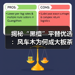 揭秘“黑檀”平替优选：风车木为何成大板茶桌高端材质新宠？（图4）