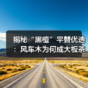 揭秘“黑檀”平替优选：风车木为何成大板茶桌高端材质新宠？（图1）