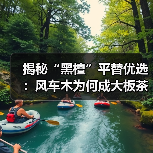 揭秘“黑檀”平替优选：风车木为何成大板茶桌高端材质新宠？（图3）