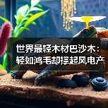 世界最轻木材巴沙木:轻如鸿毛却撑起风电产业半边天(图1) 世界最轻木材巴沙木:轻如鸿毛却撑起风电产业半边天(图1)