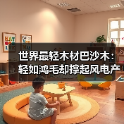 世界最轻木材巴沙木:轻如鸿毛却撑起风电产业半边天(图3) 世界最轻木材巴沙木:轻如鸿毛却撑起风电产业半边天(图3)