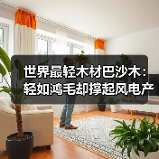 世界最轻木材巴沙木:轻如鸿毛却撑起风电产业半边天(图4) 世界最轻木材巴沙木:轻如鸿毛却撑起风电产业半边天(图4)