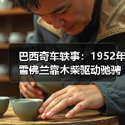 巴西奇车轶事：1952年雪佛兰靠木柴驱动驰骋半世纪（图1）