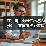 红、黄、褐榄仁木怎么分?一文厘清核心差异与应用边界(图4) 红、黄、褐榄仁木怎么分?一文厘清核心差异与应用边界(图4)