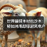 世界最轻木材巴沙木:轻如鸿毛却撑起风电产业半边天(图4) 世界最轻木材巴沙木:轻如鸿毛却撑起风电产业半边天(图4)