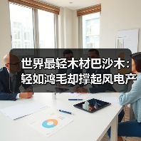 世界最轻木材巴沙木:轻如鸿毛却撑起风电产业半边天(图4) 世界最轻木材巴沙木:轻如鸿毛却撑起风电产业半边天(图4)