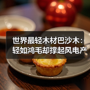 世界最轻木材巴沙木:轻如鸿毛却撑起风电产业半边天(图2) 世界最轻木材巴沙木:轻如鸿毛却撑起风电产业半边天(图2)