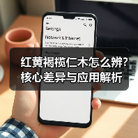 红黄褐榄仁木怎么辨?核心差异与应用解析(图2) 红黄褐榄仁木怎么辨?核心差异与应用解析(图2)