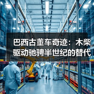 巴西古董车奇迹：木柴驱动驰骋半世纪的替代能源创新（图3）
