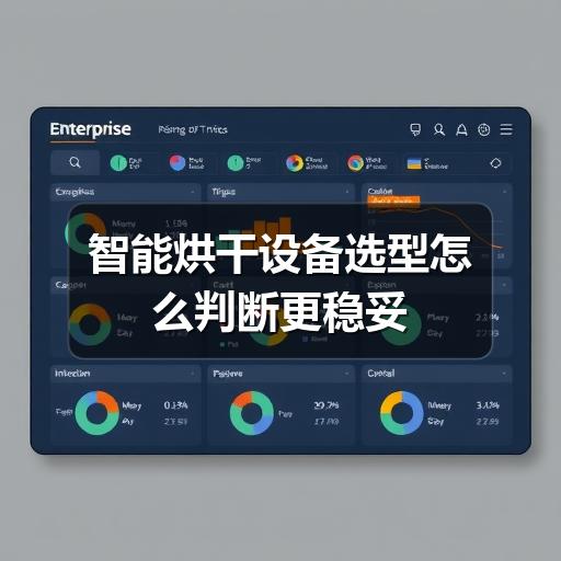 智能烘干设备选型怎么判断更稳妥