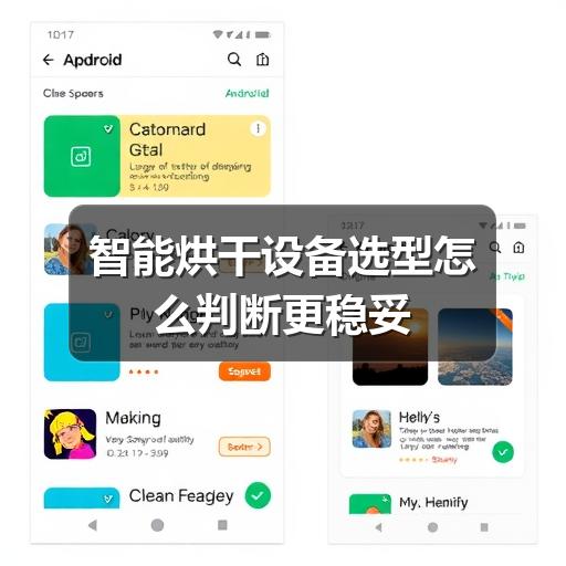 智能烘干设备选型怎么判断更稳妥