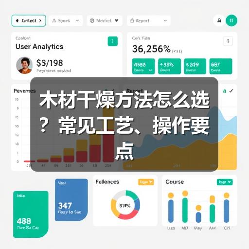 木材干燥方法怎么选？常见工艺、操作要点与避坑建议